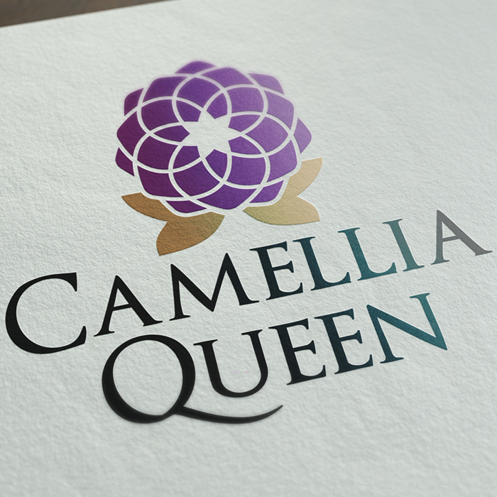 tvorba loga: Camellia Queen