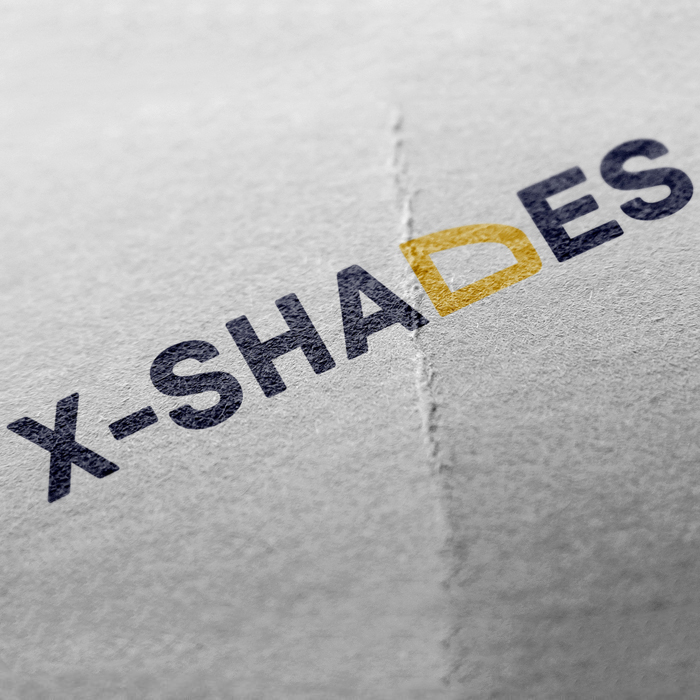 tvorba loga: x-shades