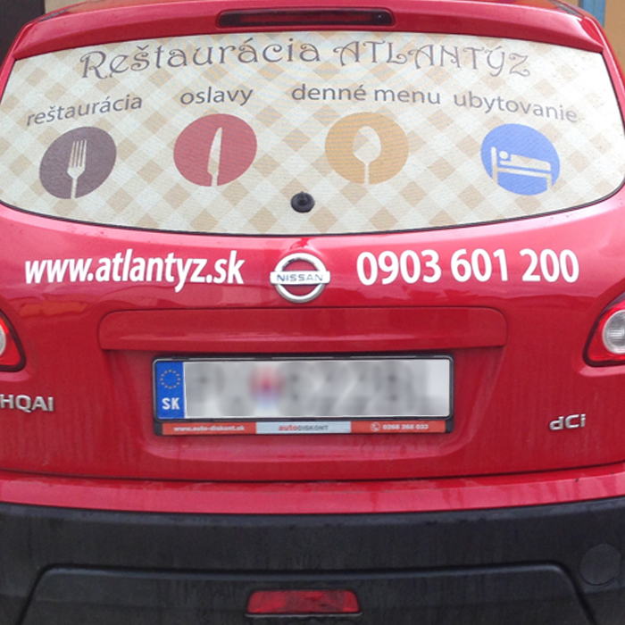 polep automobilov